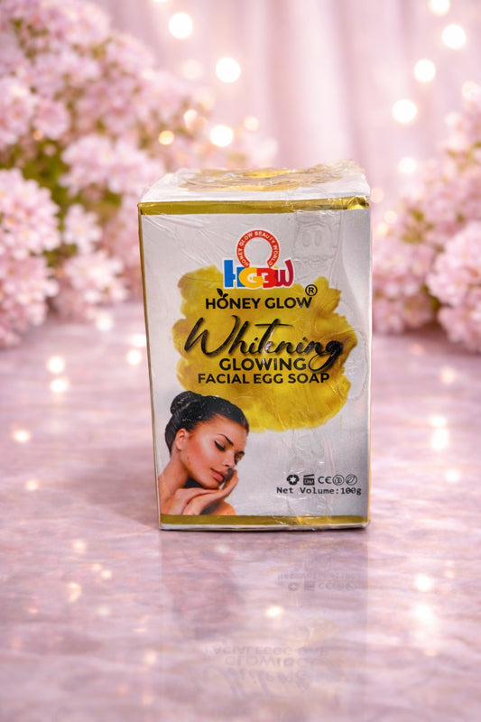 Whitening Glowing Facial Egg Soap